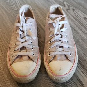 Pink Sparkly Chucks!